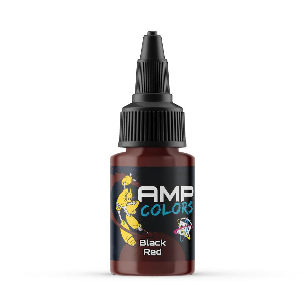 Pro Acryl AMP Colors - Black Red