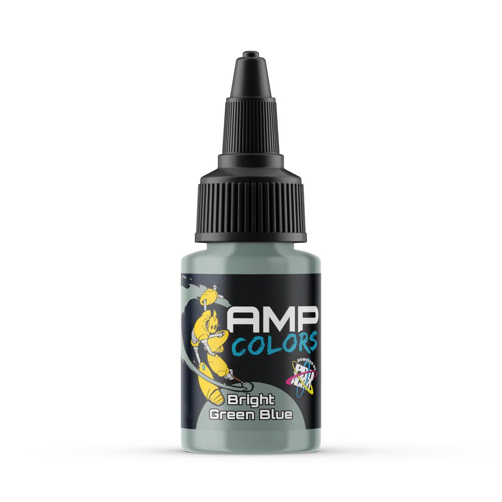 Pro Acryl AMP Colors - Bright Green Blue