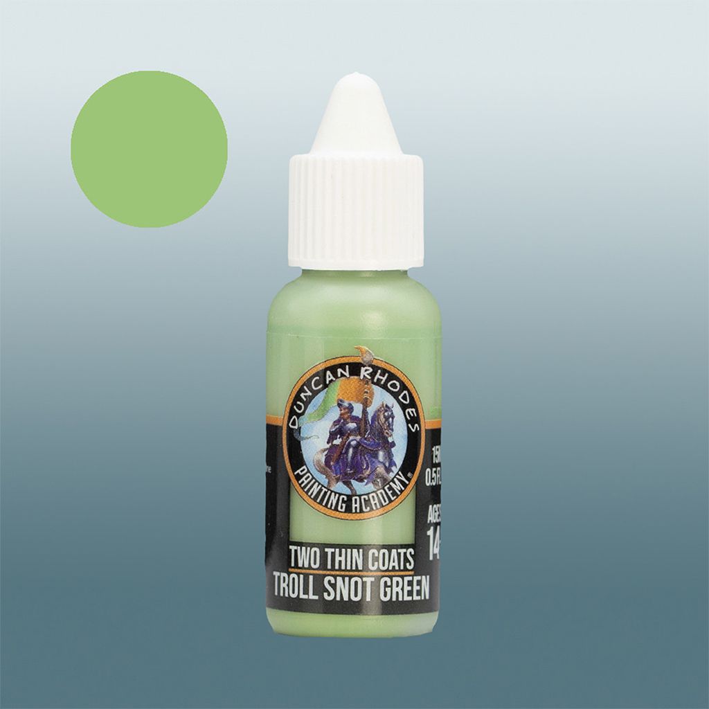 Two Thin Coats -  Troll Snot Green