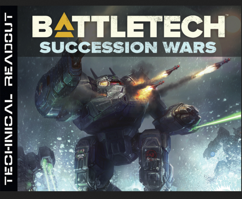 BattleTech - Technical Readout Succession Wars