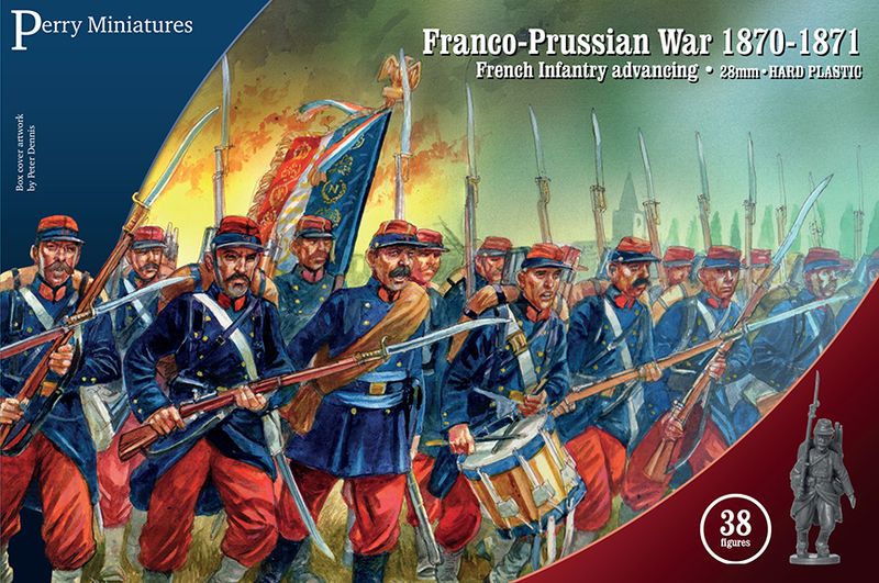 Franco-Prussian War French Infantry Advancing 1870-1871 (38)