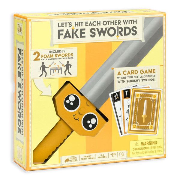 Let&#39;s Hit Each Other with Fake Swords