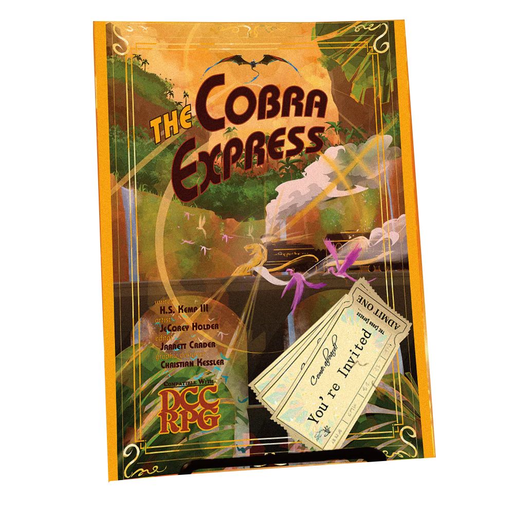 5E DCC Adventure - The Cobra Express