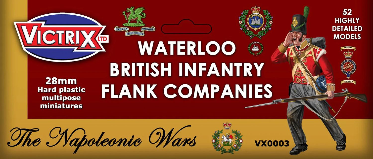 Napoleonic Wars British Waterloo Infantry Flank Companies (52)