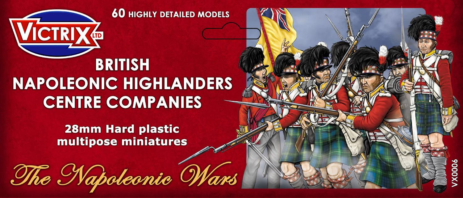 Napoleonic Wars British Highlanders Centre Companies (60)