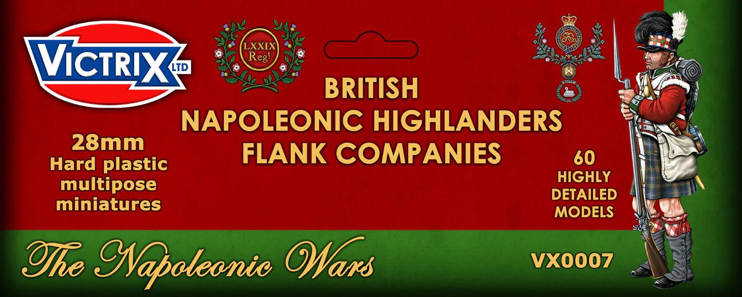 Napoleonic Wars British Highlanders Flank Companies (60)