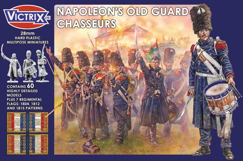 Napoleonic Wars French Old Guard Chasseurs (60)