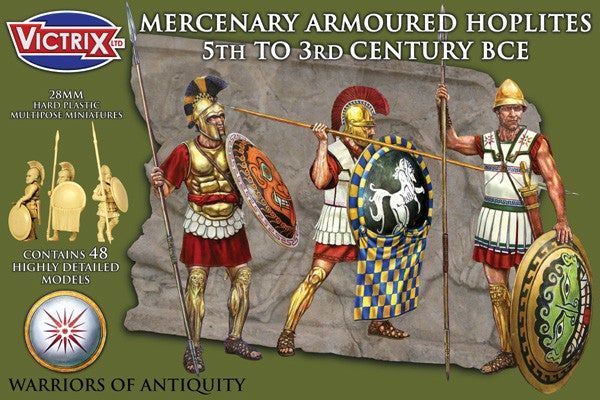 Warriors of Antiquity Mercenary Armoured Hoplites (48)