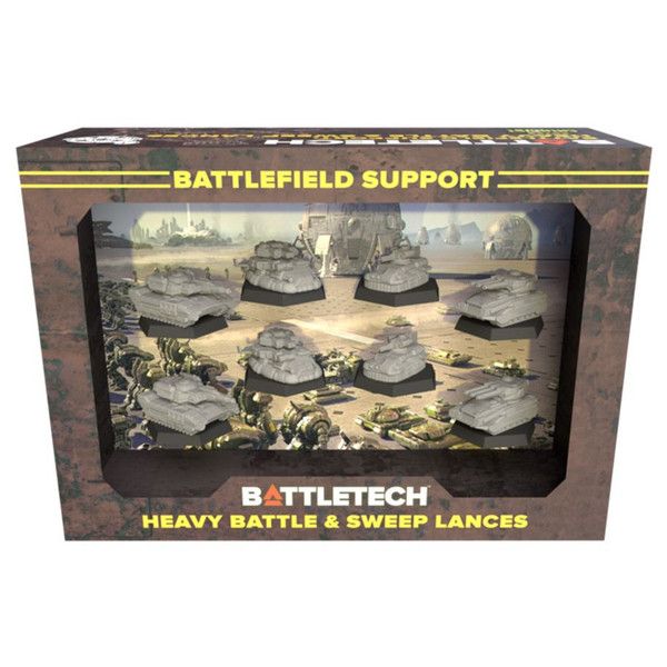 BattleTech Mercenaries Forcepack - Battlefield Support Heavy Battle and Sweep Lances