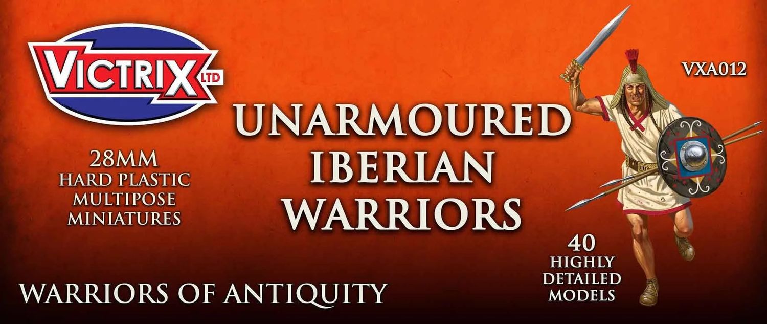 Warriors of Antiquity Unarmoured Iberian Warriors (40)