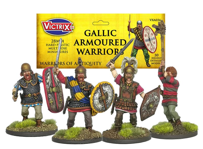 Warriors of Antiquity Ancient Gallic Armoured Warriors (30)
