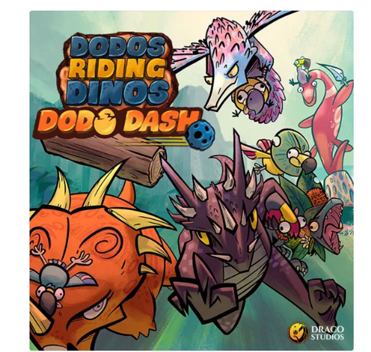 Dodos Riding Dino - Dodo Dash