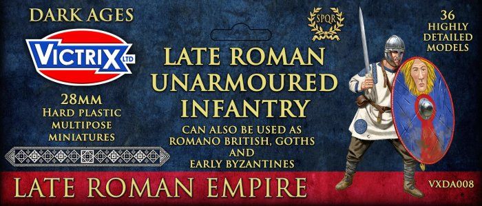 Warriors of the Dark Ages Late Roman Unarmored Infantry (36)
