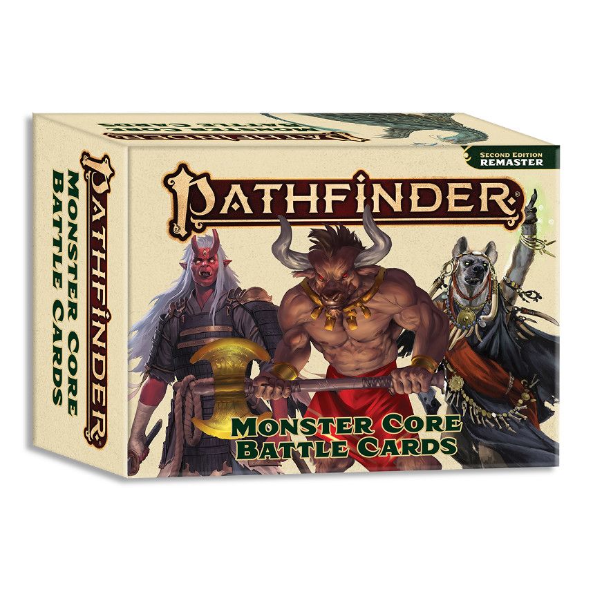 P2 Pathfinder Monster Core Battle Cards
