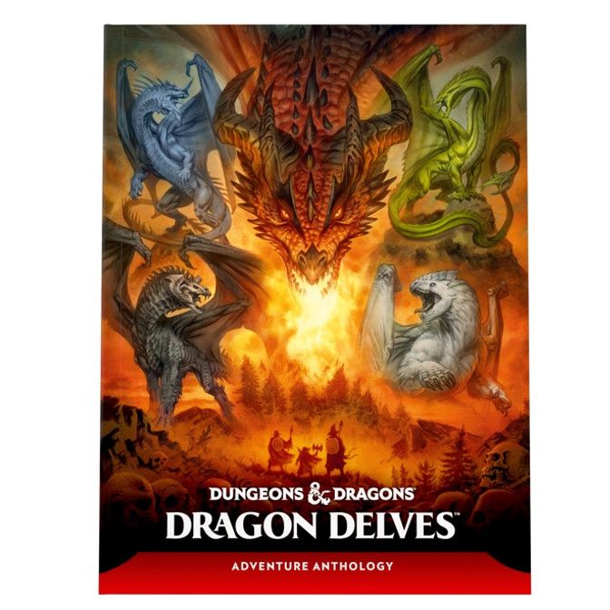 D&amp;D 5.5E Dragon Delves Hard Cover