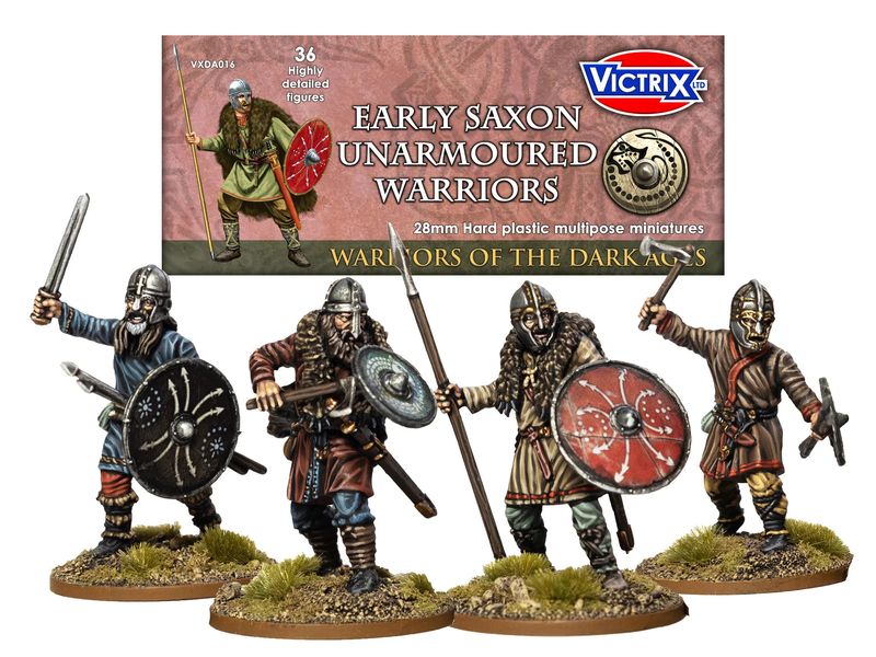 Warriors of the Dark Ages Early Saxon Unarmoured Warriors (36)