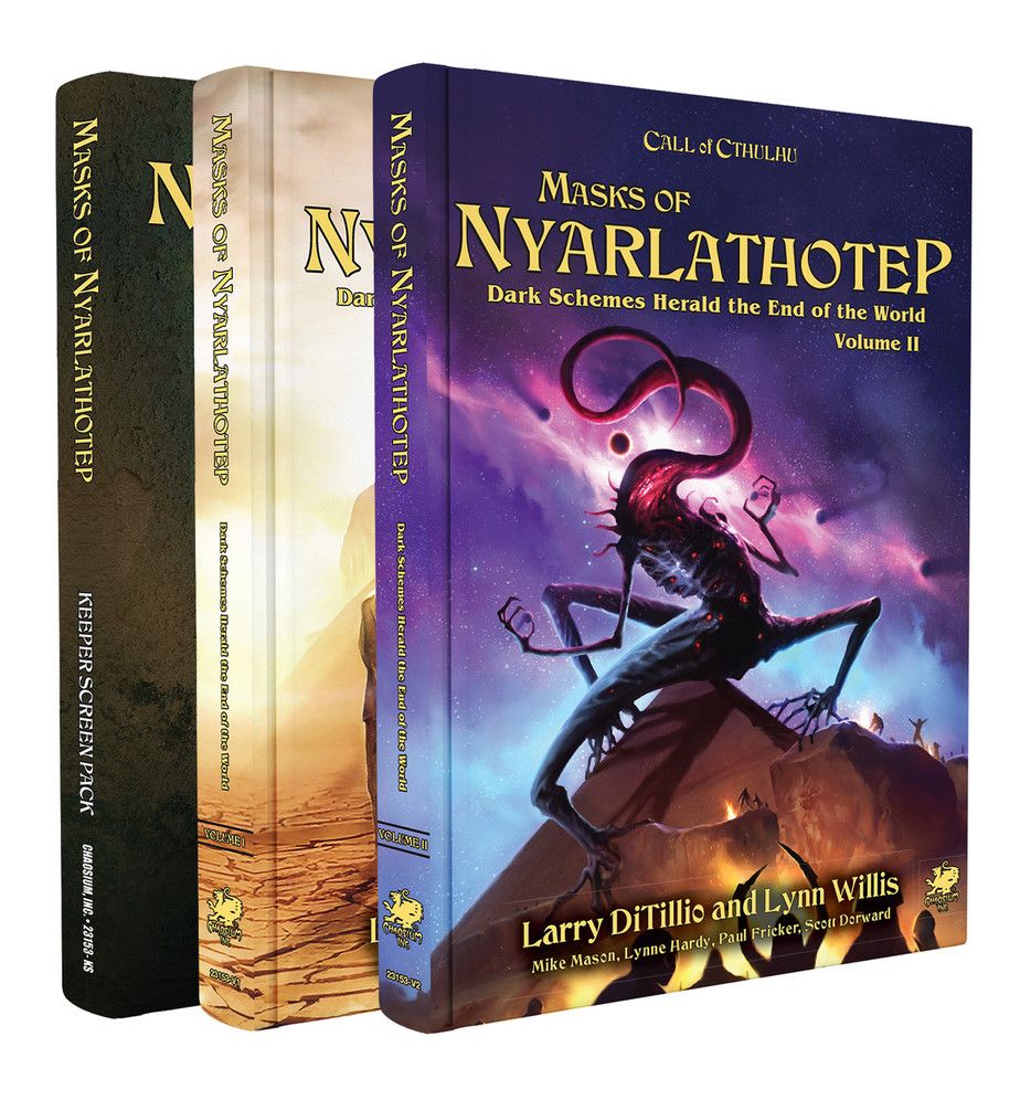 CoC Masks of Nyarlathotep RPG Slipcase Set