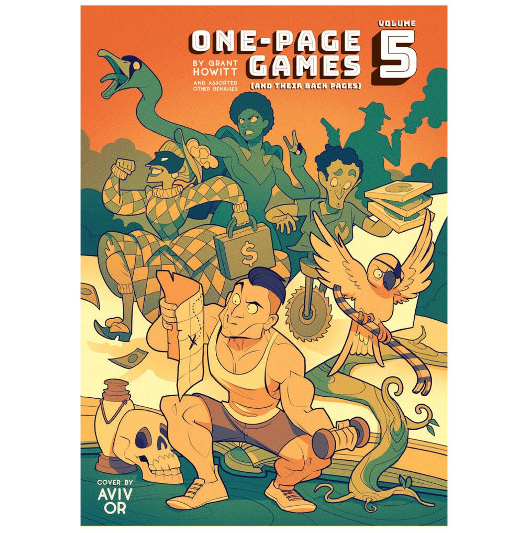 One Year of One-Page RPGs Volume Five
