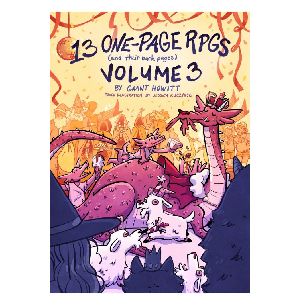 One Year of One-Page RPGs Volume Three