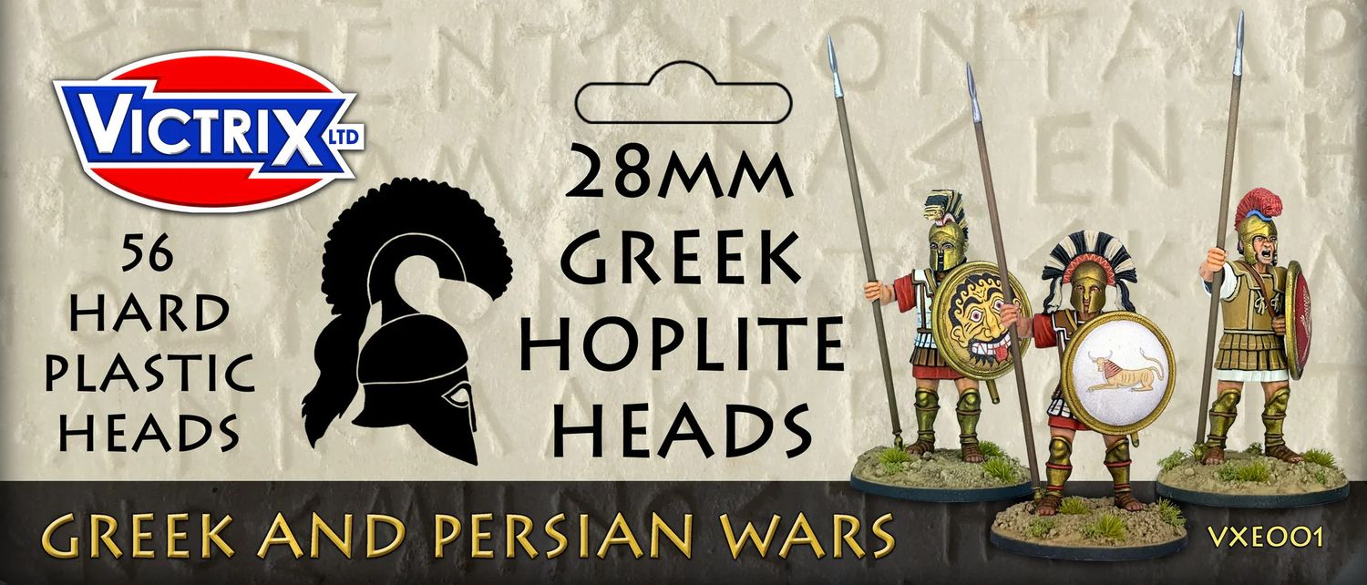 Greek and Persian Wars Greek Hoplite Head variants (56)