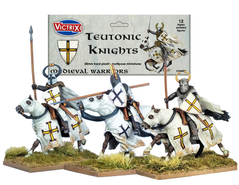 Medieval Warriors Teutonic Knights (Ordensstaat)  Cavalry (12)