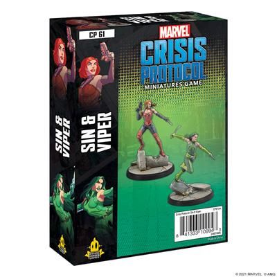 Marvel Crisis Protocol - Sin and Viper