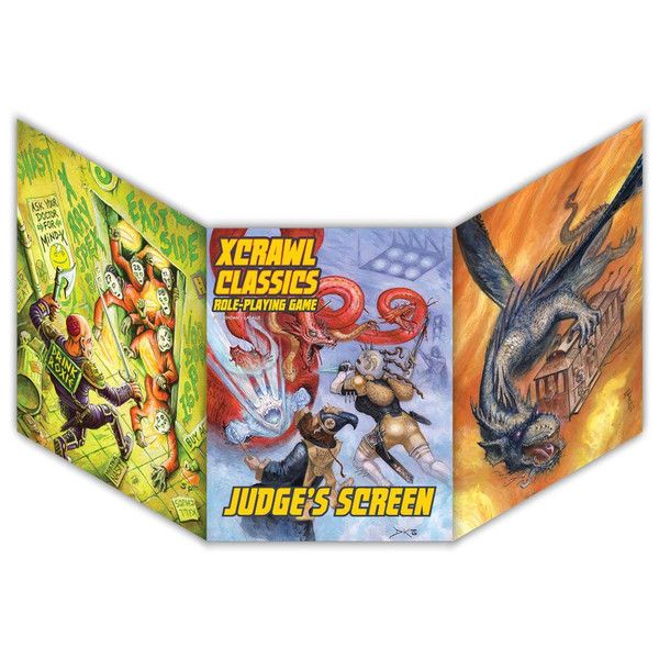 Xcrawl Classics RPG Core Dungeon Judge Screen