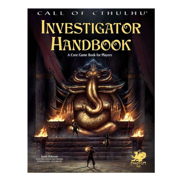Call of Cthulhu 7th Ed Investigators Handbook