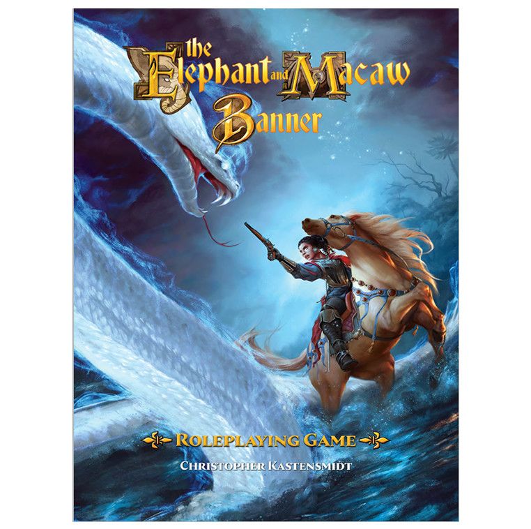 Elephant &amp; Macaw Banner RPG