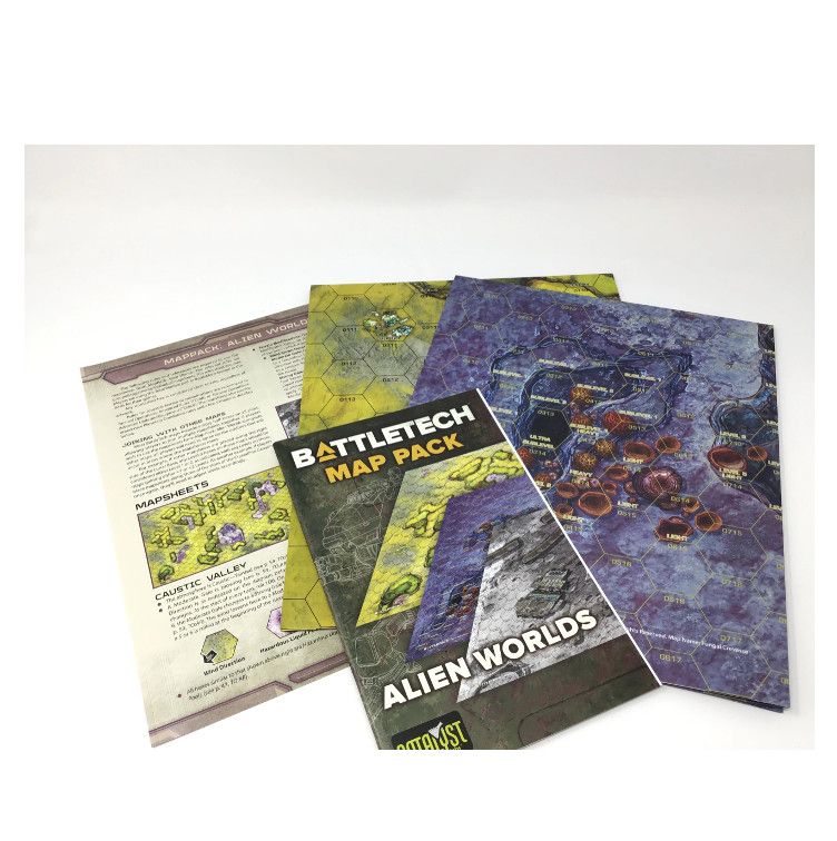 BattleTech Map Pack - Alien Worlds