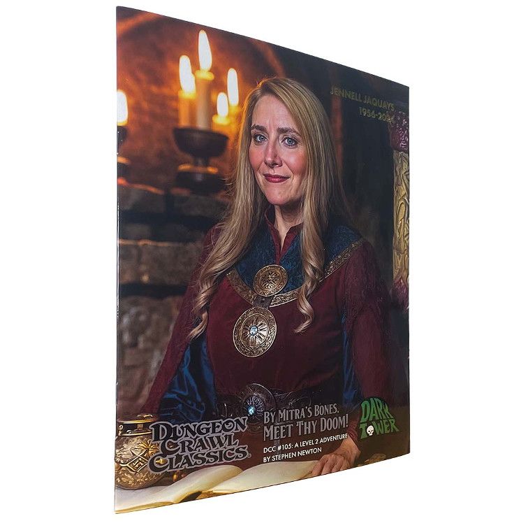 DCC 105a By Mitra's Bones, Meet Thy Doom Jennell Jaquays Cover