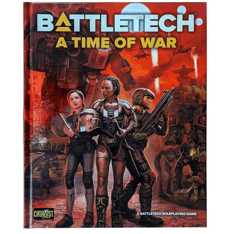 BattleTech - A Time of War RPG (Hardcover)