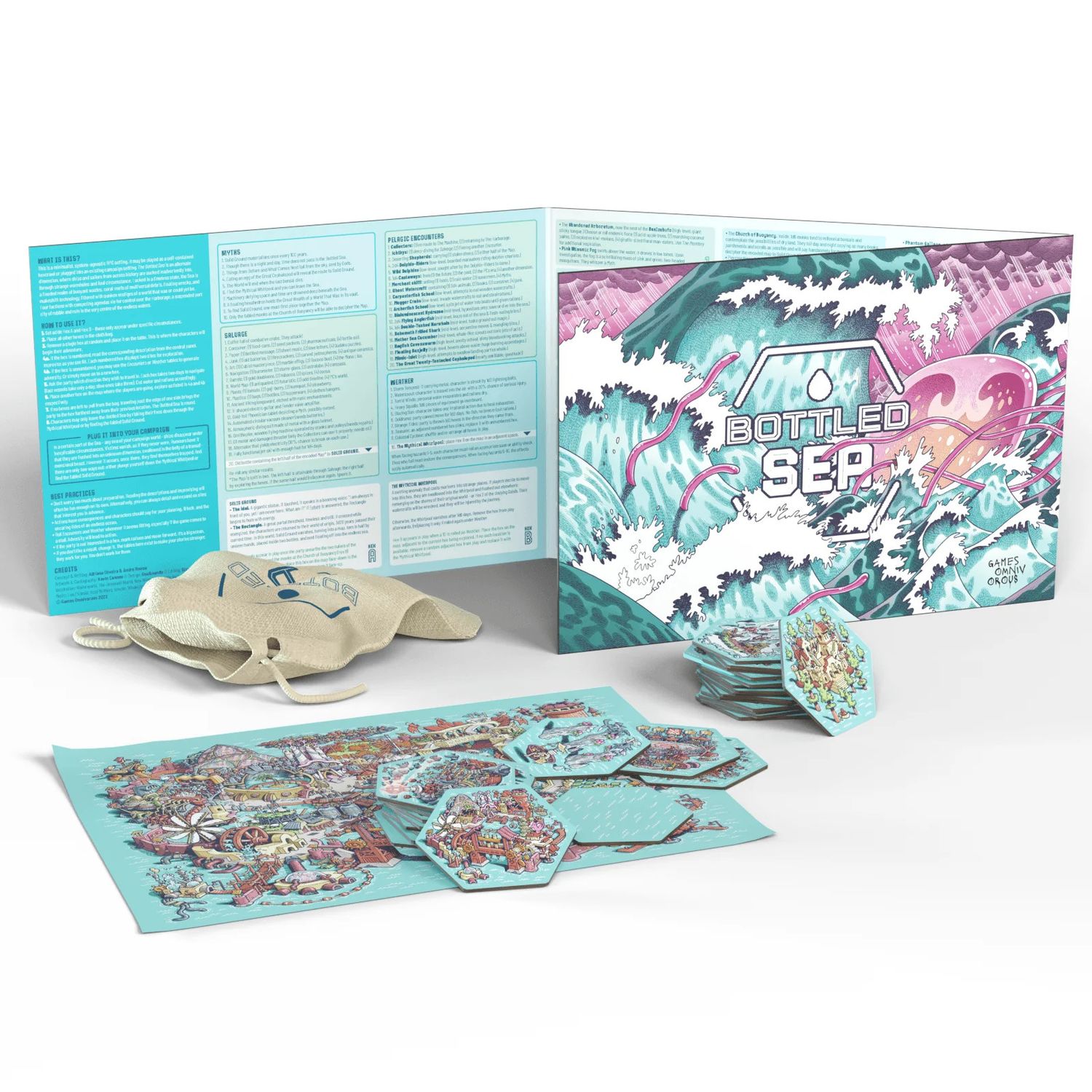 Bottled Sea RPG set