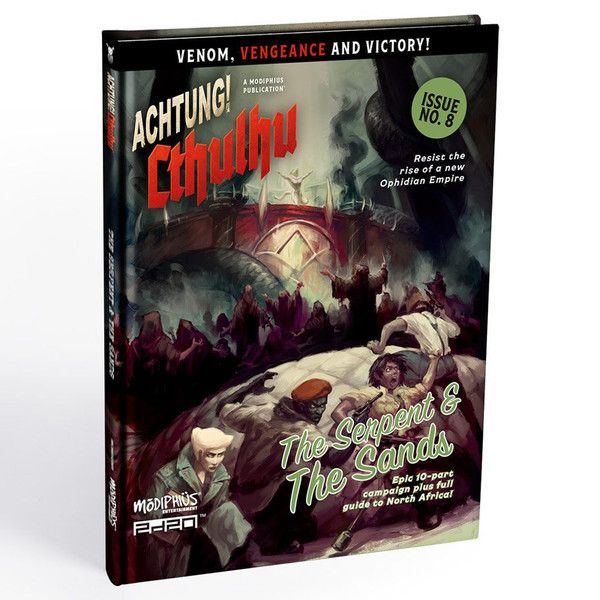 Achtung! Cthulhu 2d20 Serpent &amp; Sands
