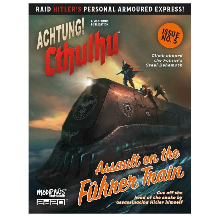 Achtung! Cthulhu 2d20 Assault on the Fuhrer Train