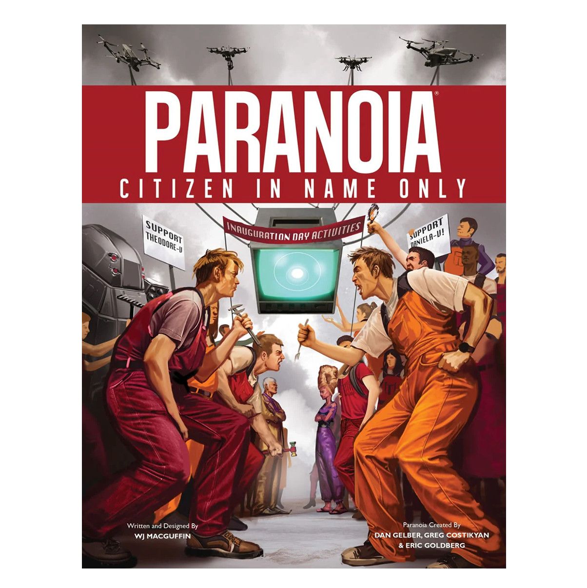 Paranoia RPG Citizen In Name Only