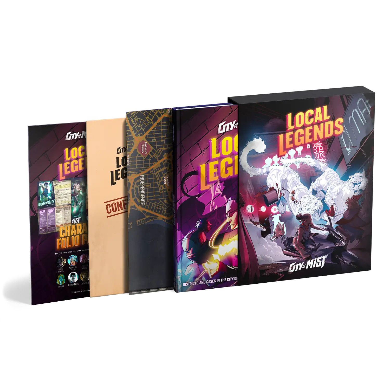 City of Mist - Local Legends Vigilante Set