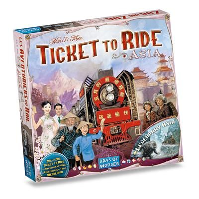 Ticket to Ride - Asia Map Expansion