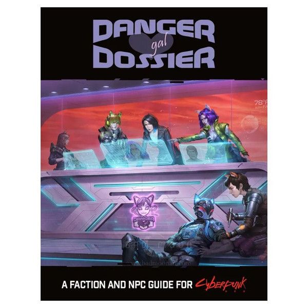 Cyberpunk RED Danger Gal Dossier