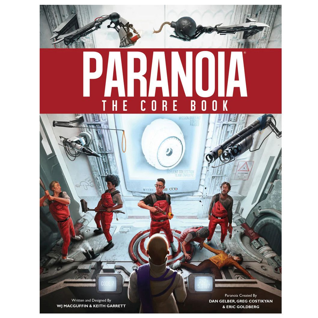 Paranoia RPG The Core Book 2024