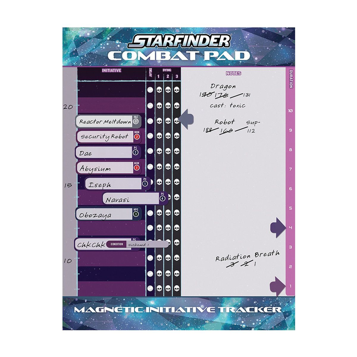 Starfinder 2E Combat Pad