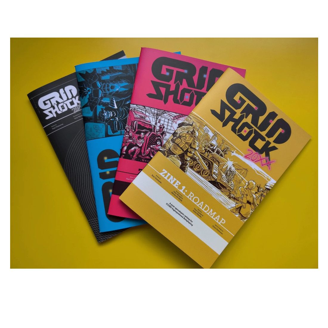 Gridshock 20XX Zine Bundle