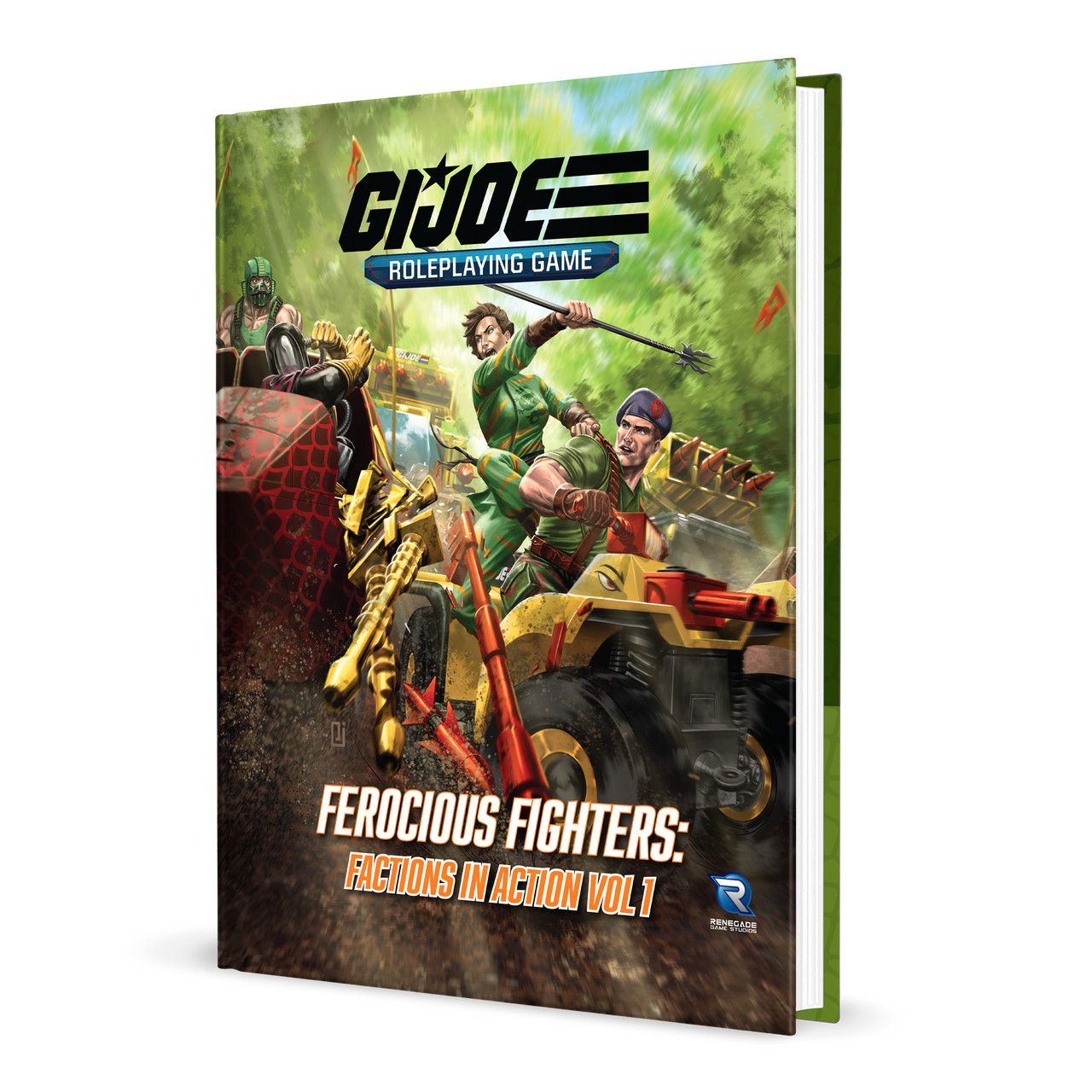 GI JOE RPG Ferocious Fighters - Factions in Action Vol. 1 Sourcebook