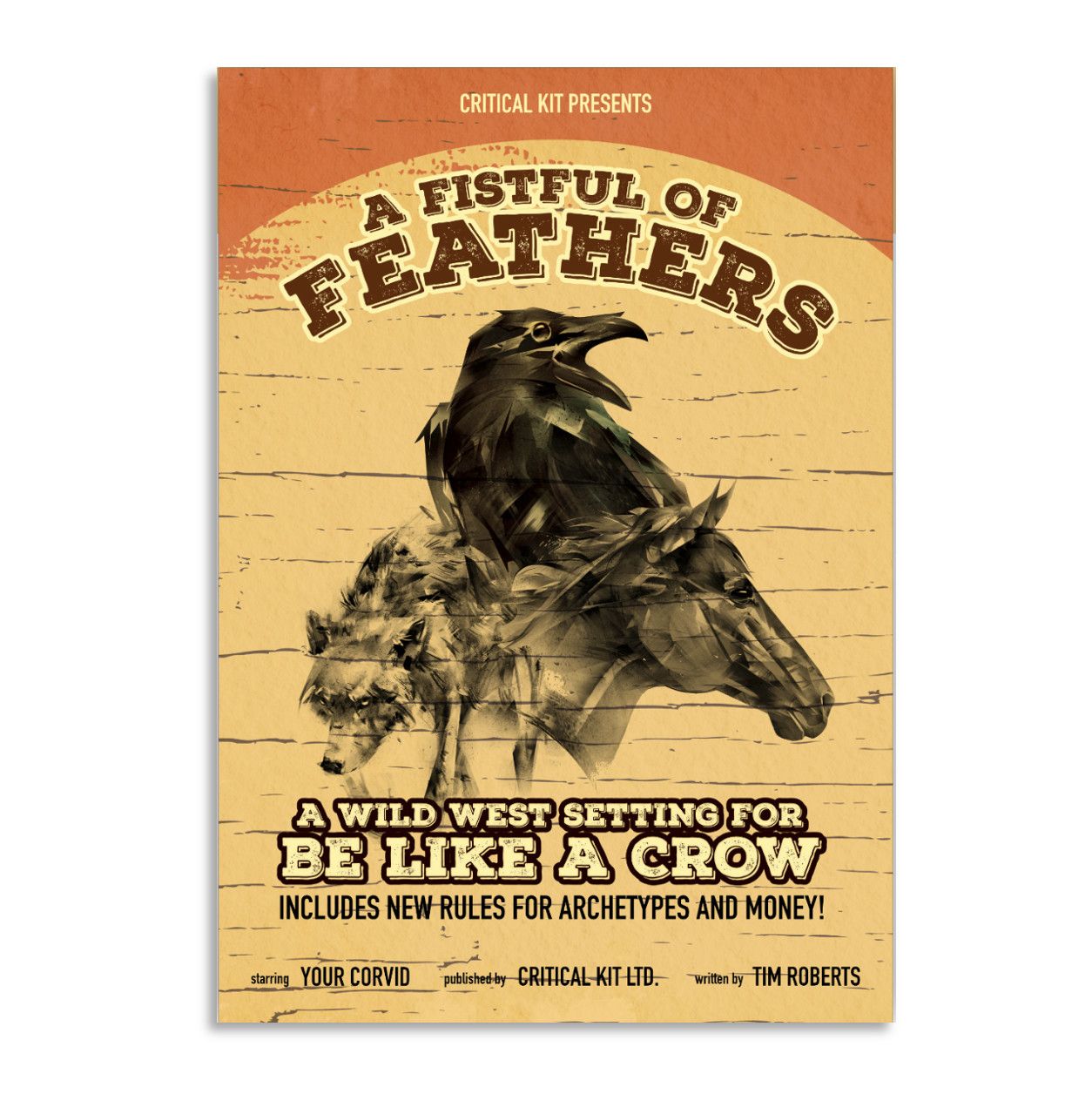 A Fistful of Feathers -A Wild West Setting for Be Like a Crow
