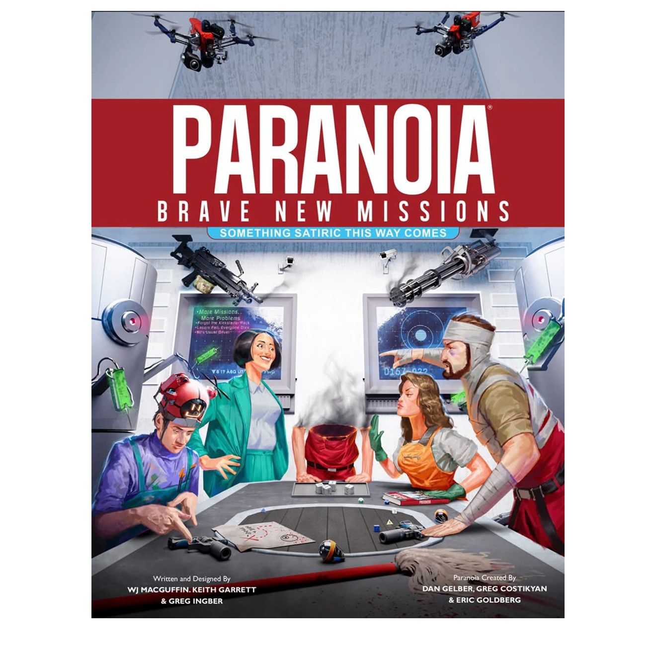 Paranoia RPG Brave New Missions - Something Satiric This Way Comes 2024