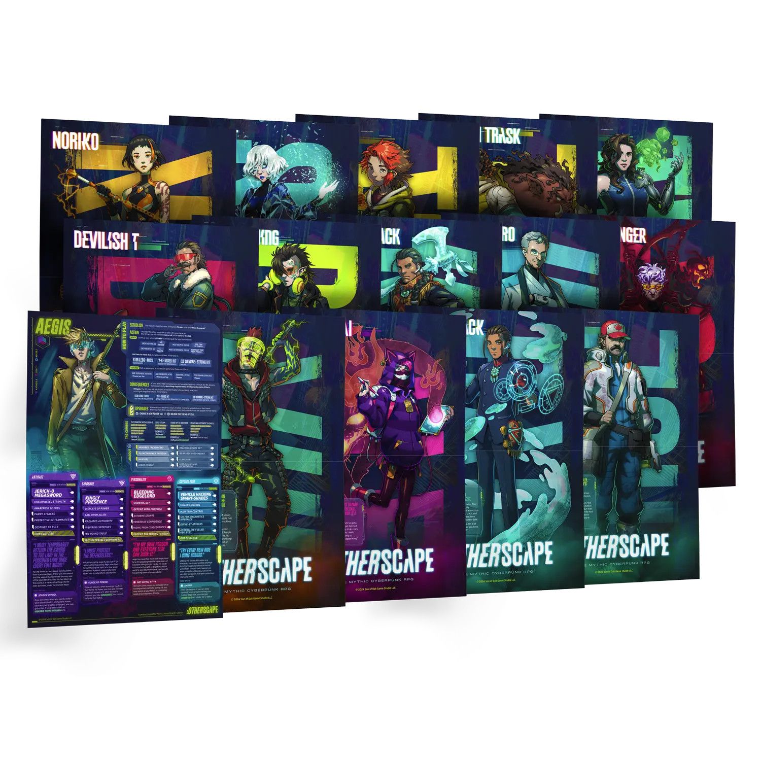 :Otherscape - Character Folio Pack #2 Otherscape