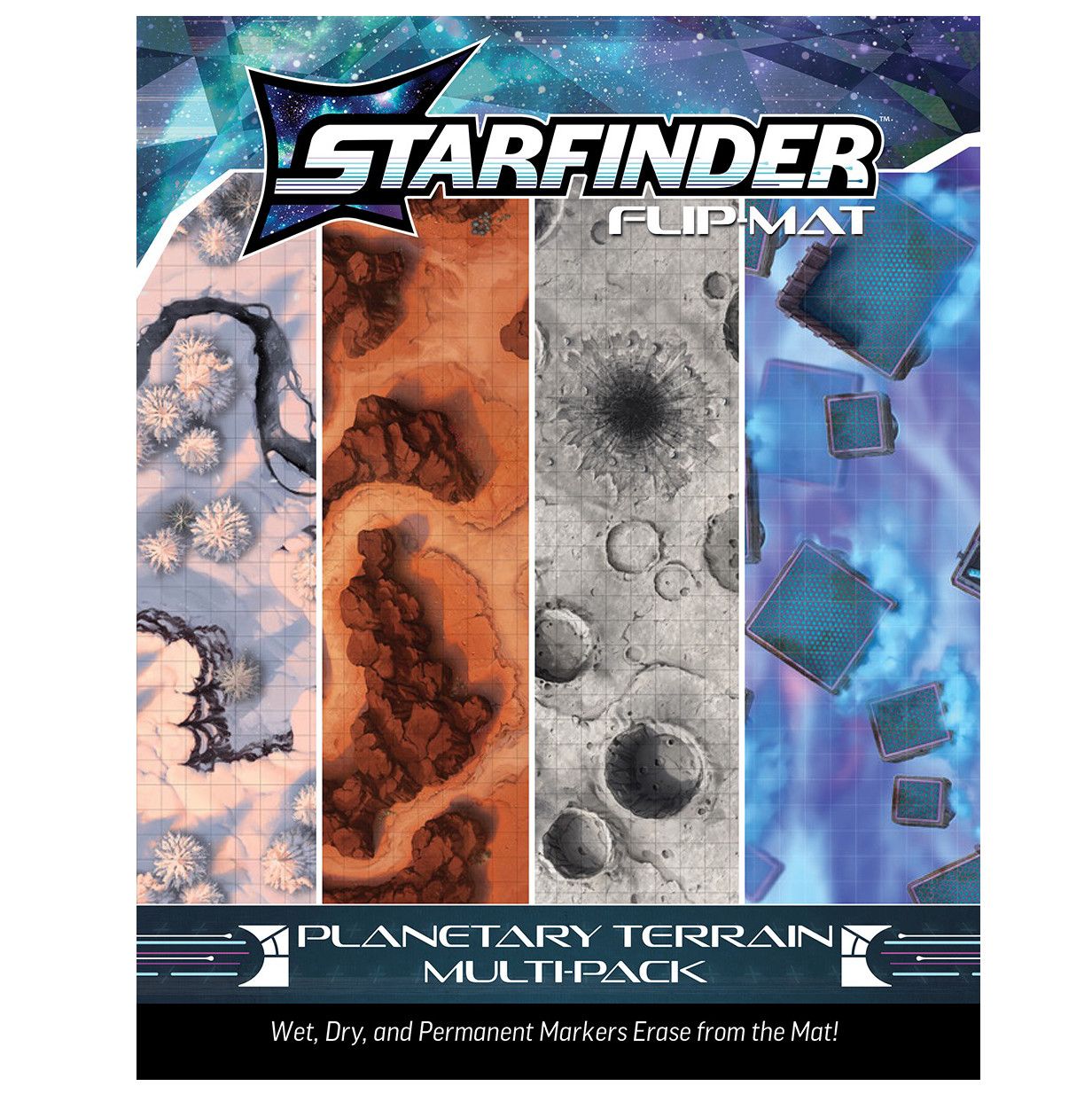 SF Starfinder Flip-Mat Planetary Terrain Multi-Pack