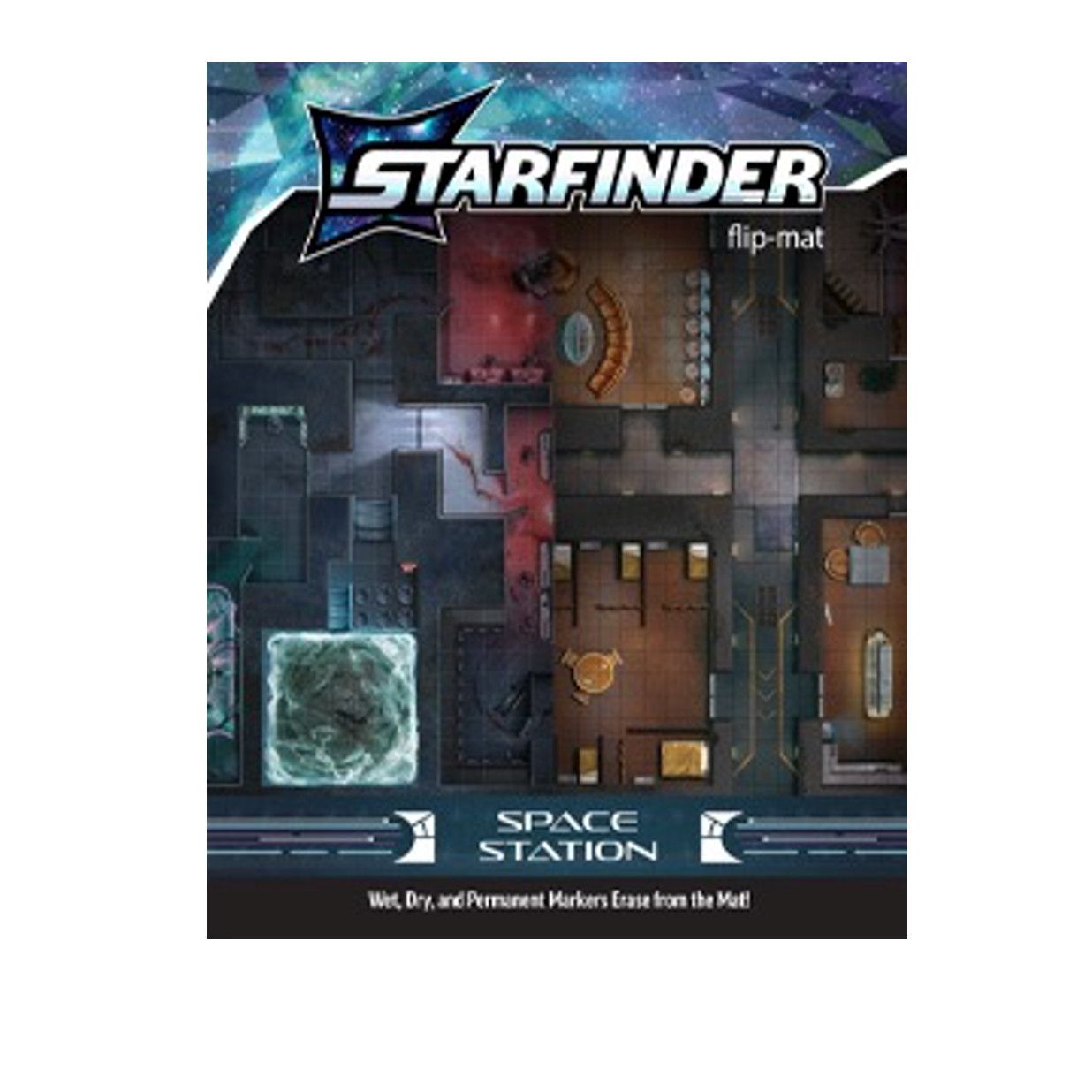 SF Starfinder Flip-Mat Space Station