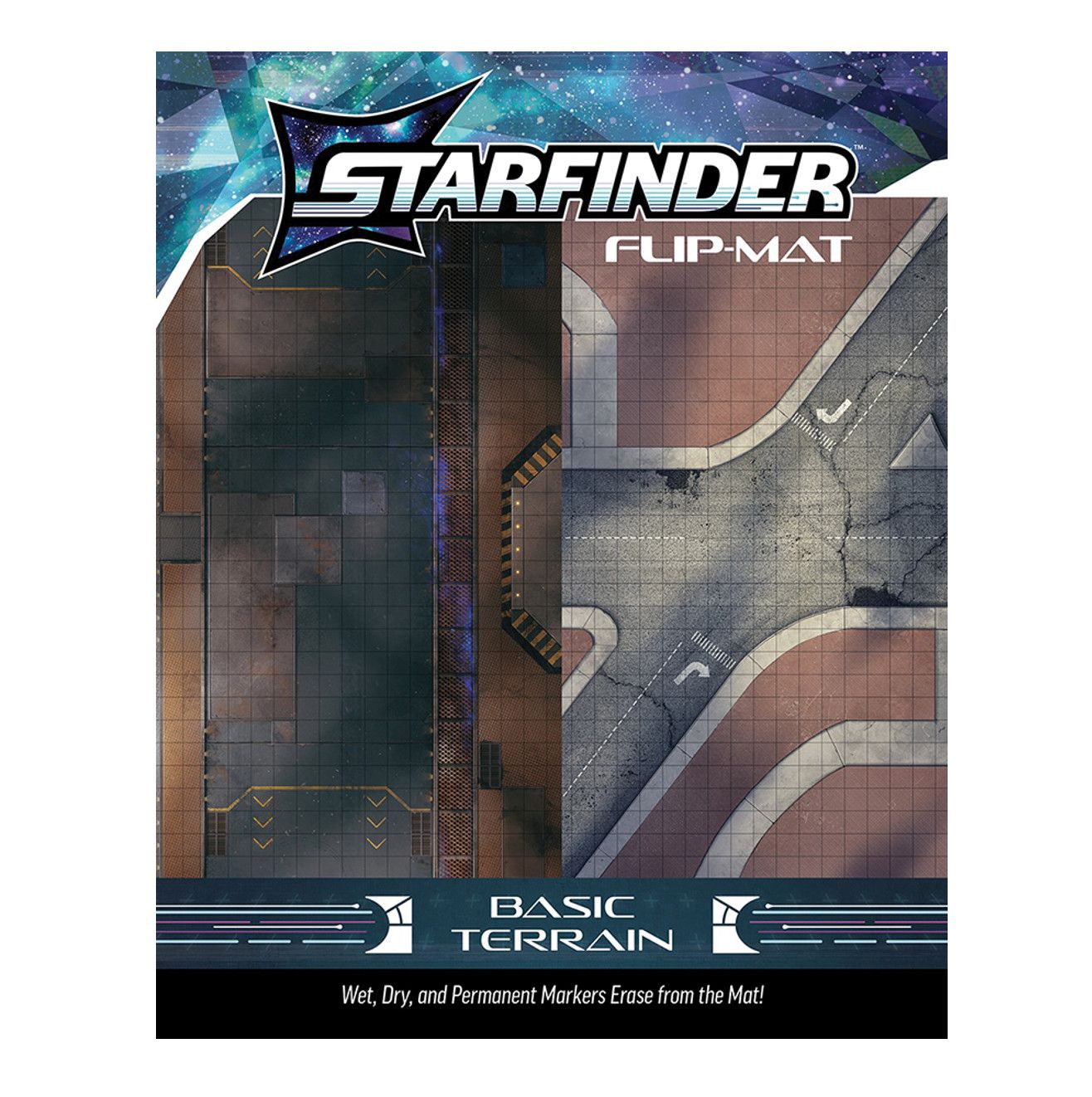 SF Starfinder Flip-Mat Basic Terrain