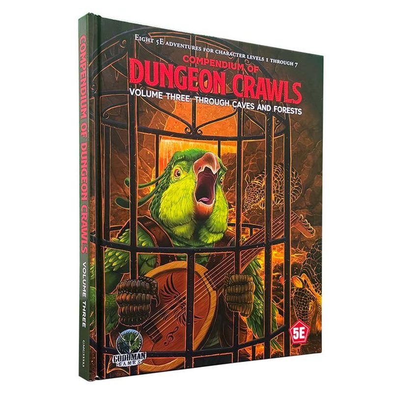 5E Compendium of Dungeon Crawls Volume 3 - Through Caves and Forests